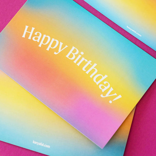 FREE Add-On: Birthday Note Card
