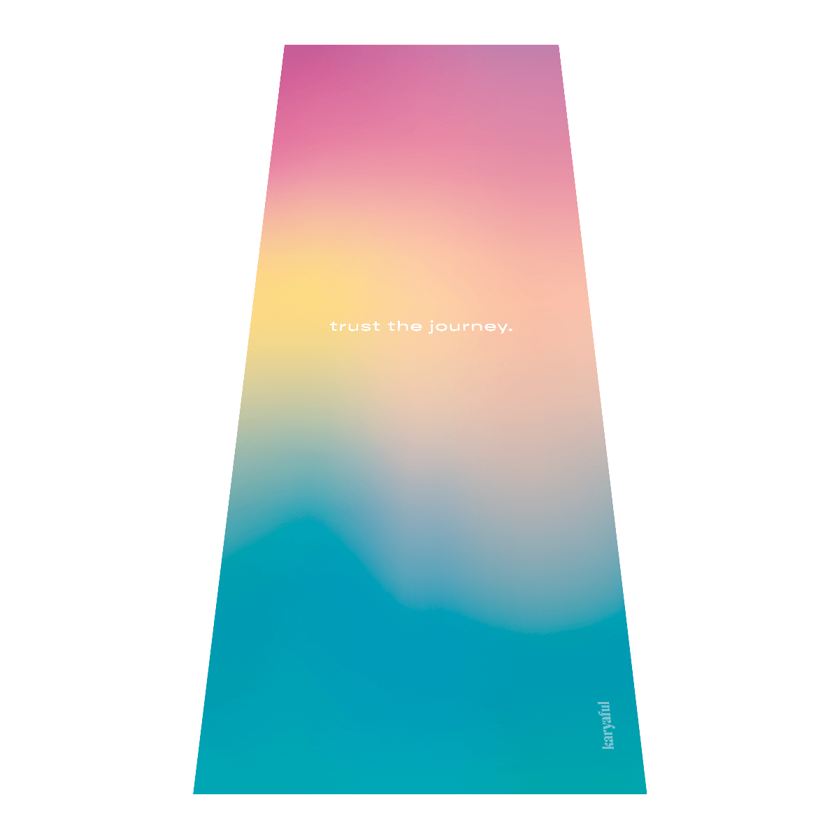 Everyday Yoga Mat: Trust The Journey