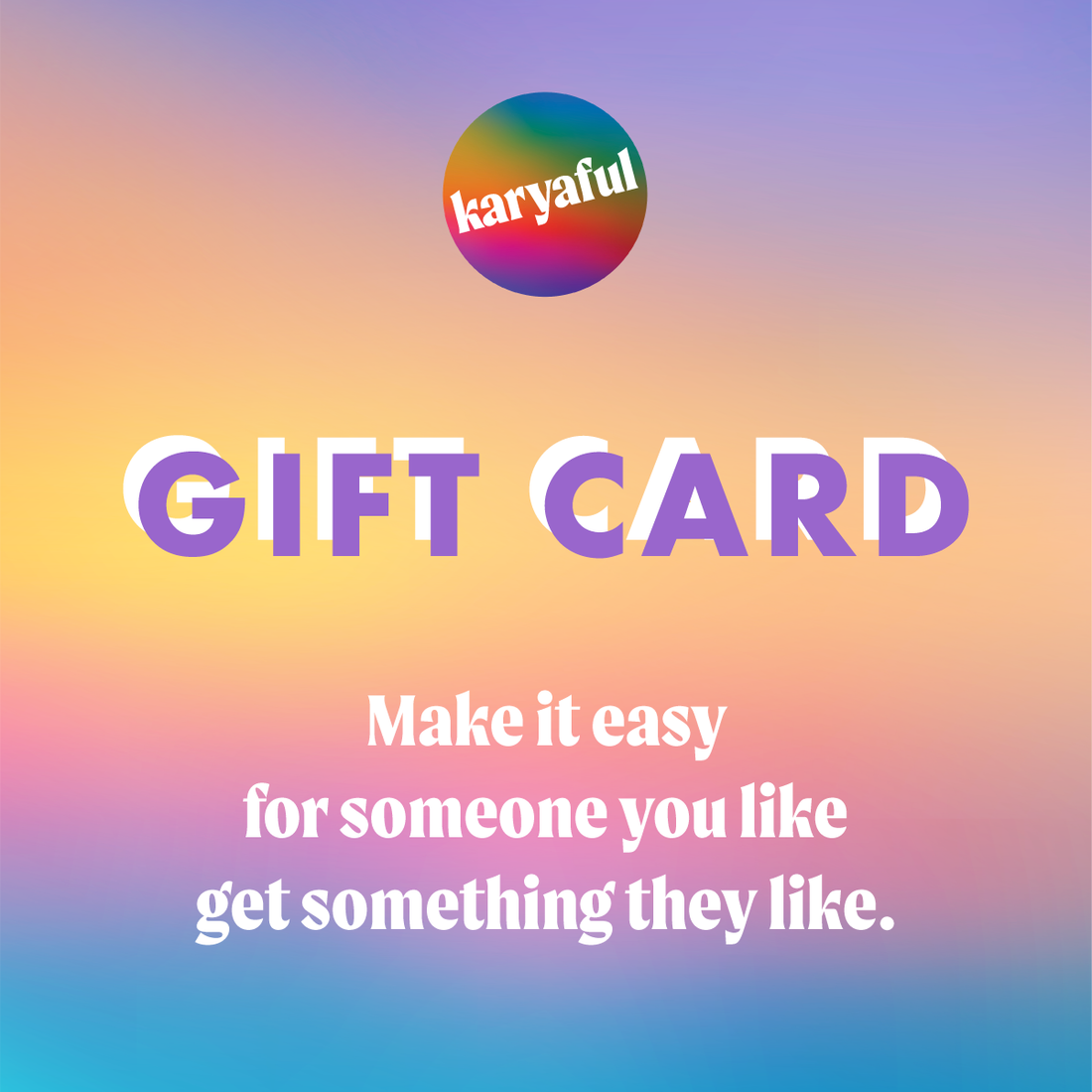 Gift Cards For Every Occasion
